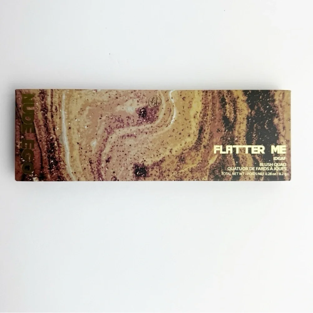BH Cosmetics Flatter Me Blush Quad - IDGAF Brand New